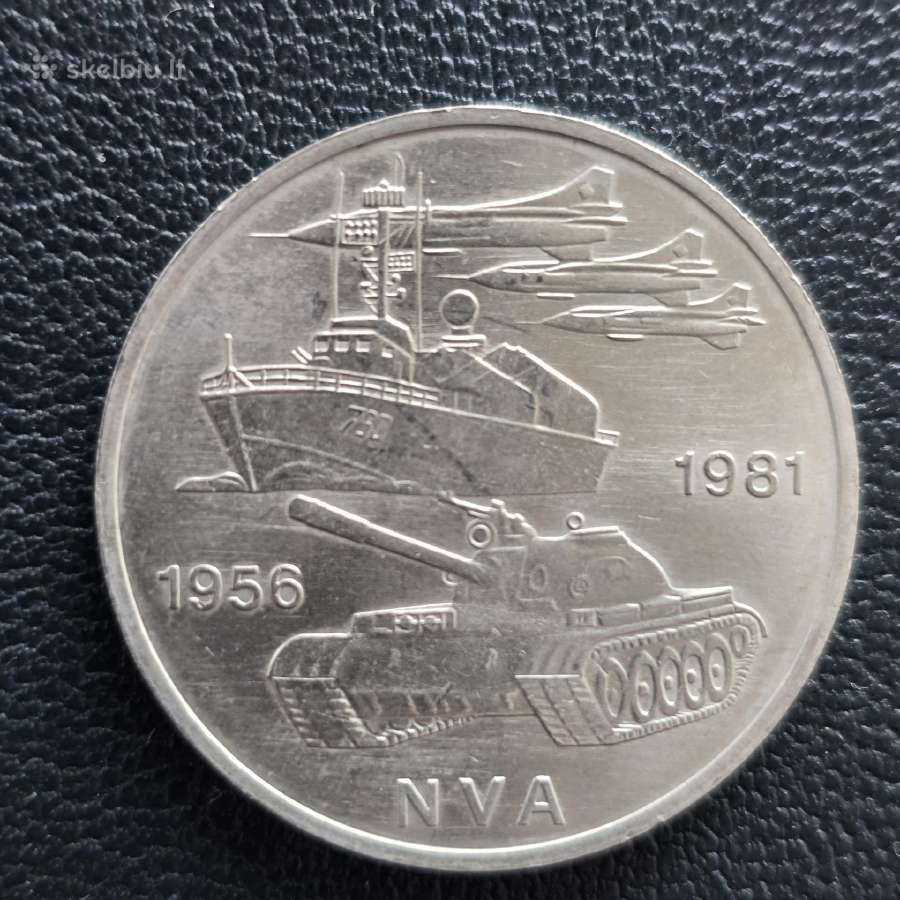 Vokietija VDR 1981 10 mark