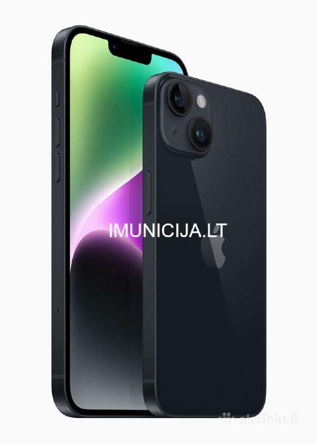 iPhone 14 128gb + 3 mėn. garantija