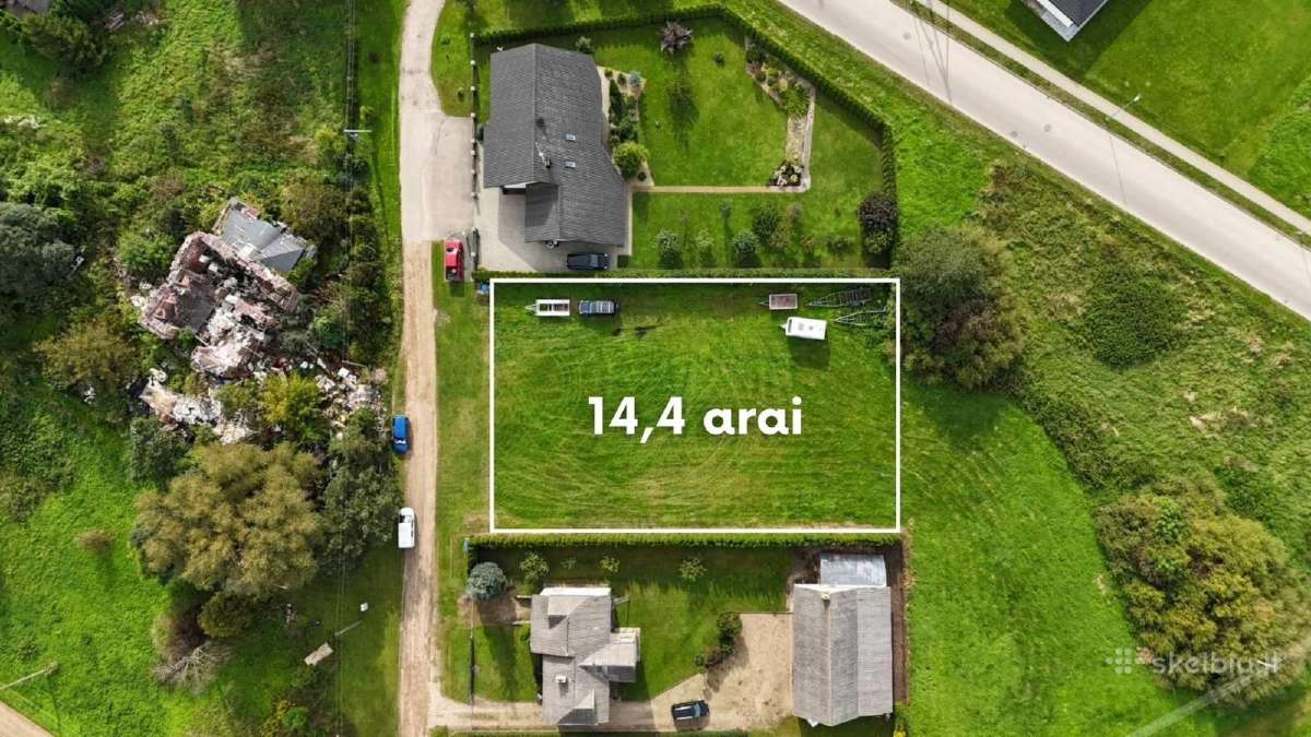 Parduodamas namų valdos sklypas Šilutės mieste