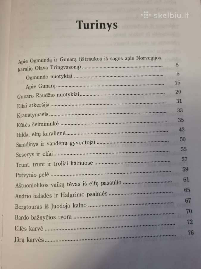 Gražiausios islandų pasakos ir sakmės - nuotraukos Nr. 3