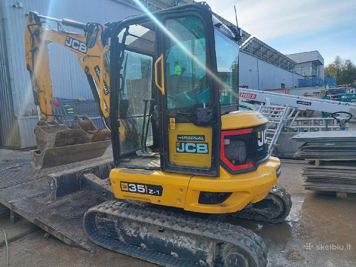 Ekskavatorius JCB 35z1 - nuotraukos Nr. 2