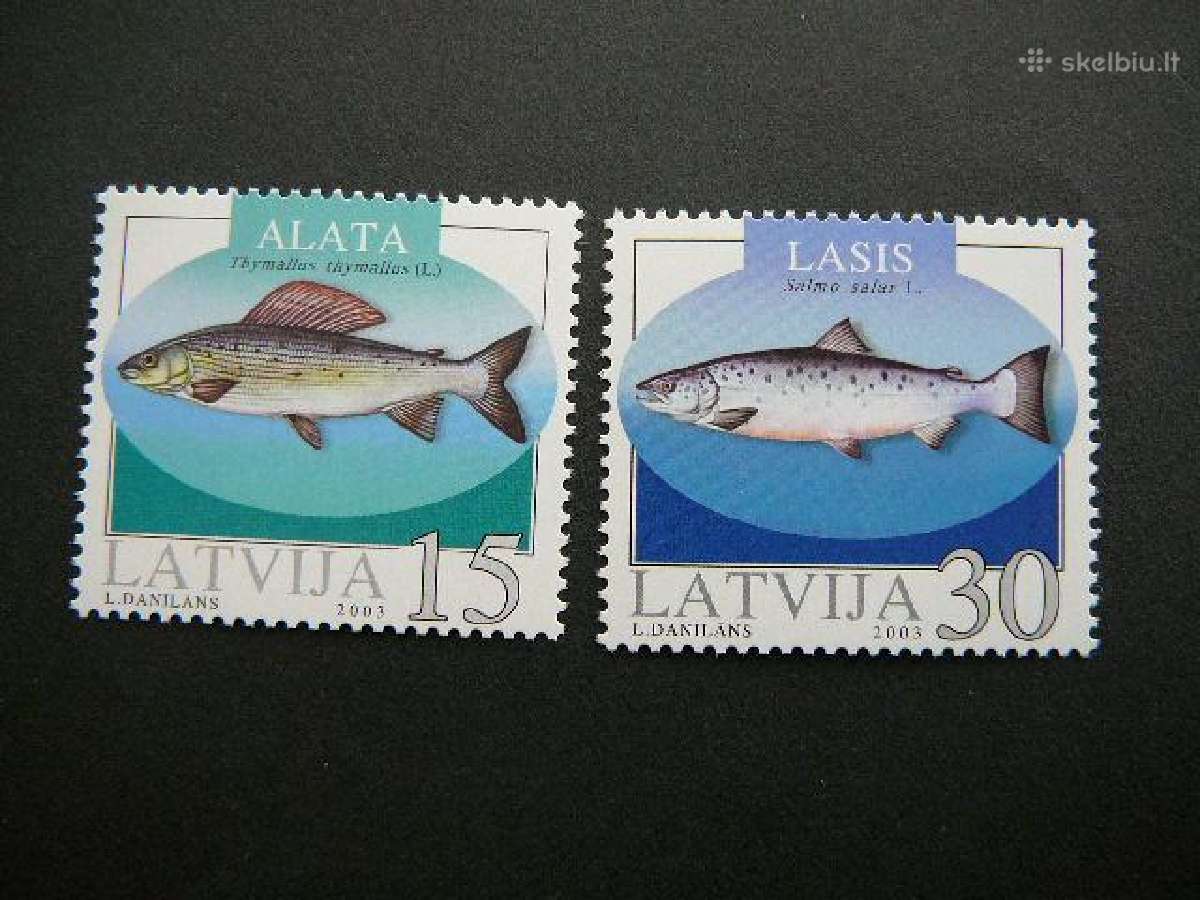 Latvija 2003 Zuvys Mnh lv594