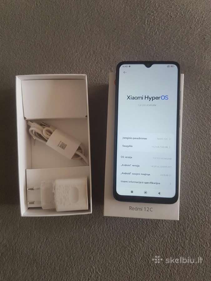 Redmi 12c 128gb - nuotraukos Nr. 3