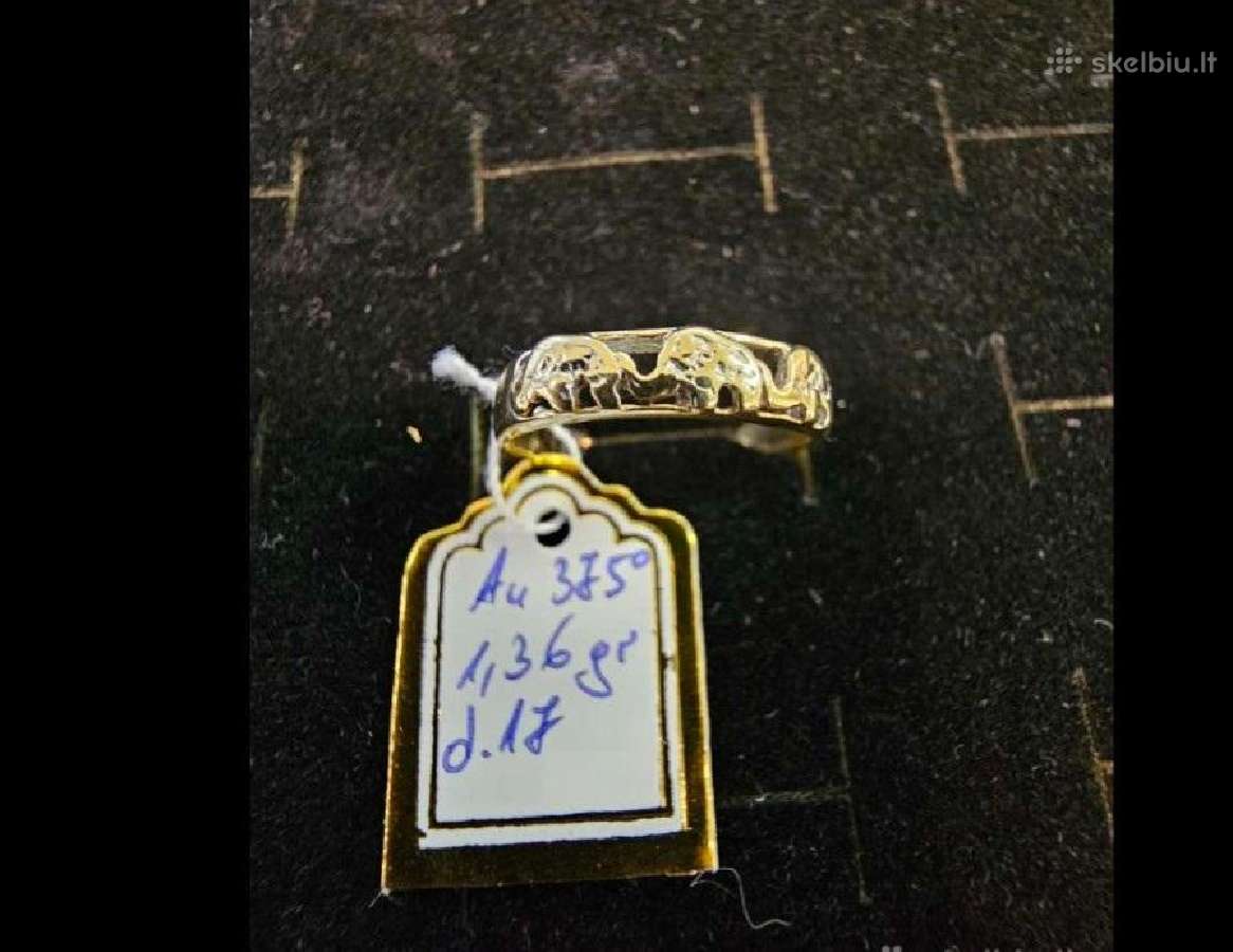 Auksiniai Žiedai nuo 87eur. - nuotraukos Nr. 24