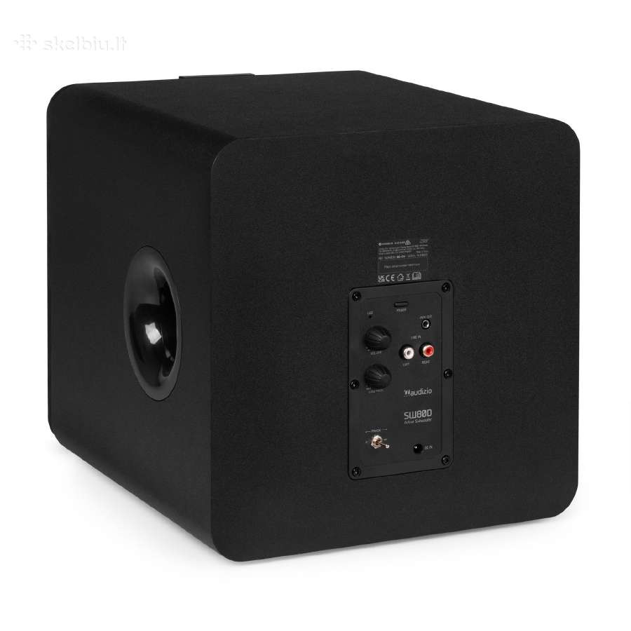Audizio Sw80d buitinis aktyvus sūbas 160w - nuotraukos Nr. 9