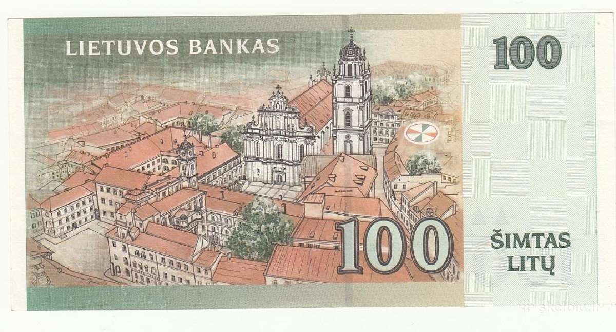 100 litų 2000 - nuotraukos Nr. 2