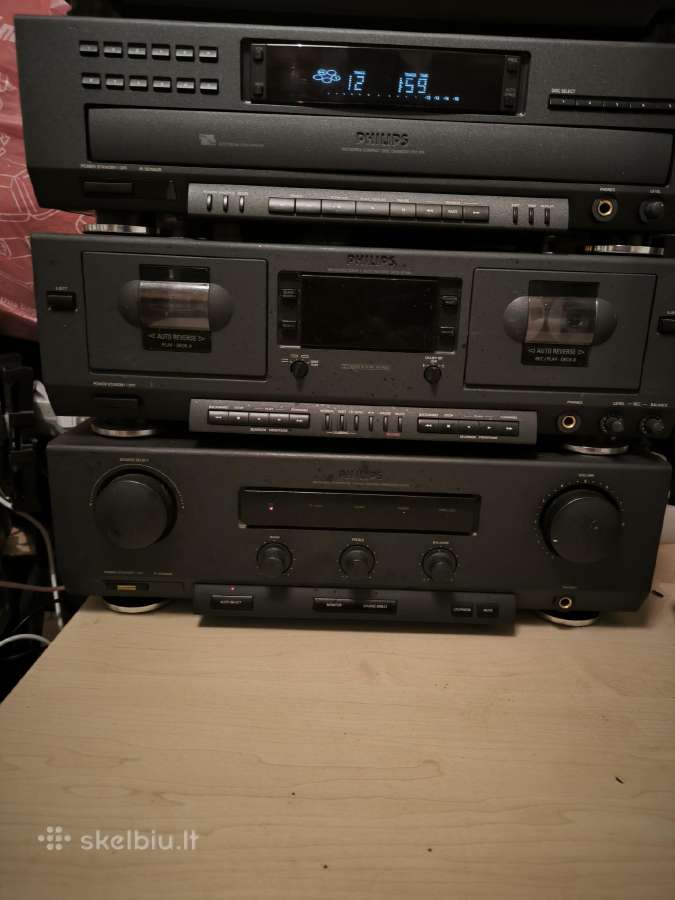 Parduodu komplekta Philips CD grotuvas.magnetola. - nuotraukos Nr. 2