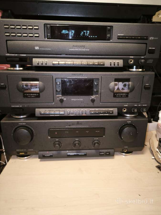 Parduodu komplekta Philips CD grotuvas.magnetola. - nuotraukos Nr. 3
