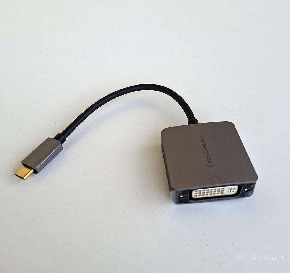 Adapteris Dvi-usb-c