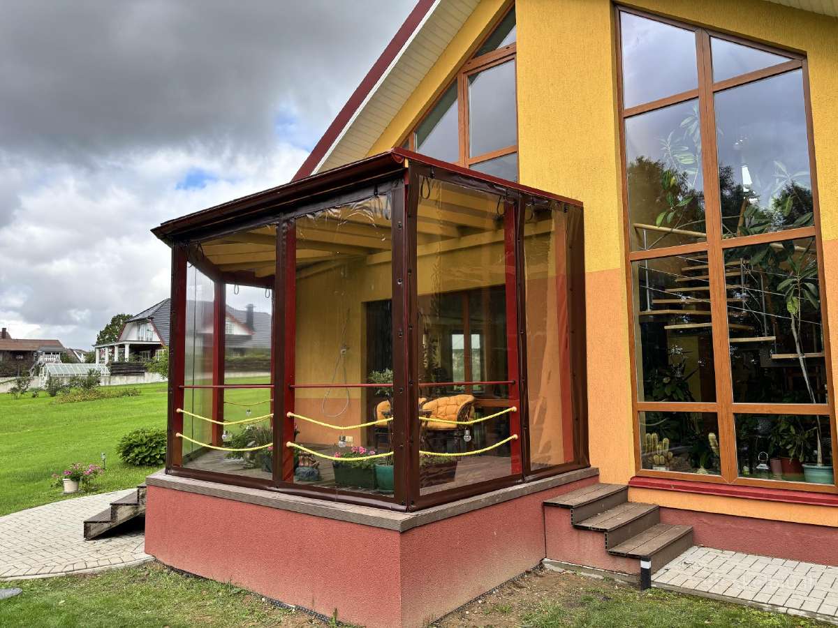 Skaidrūs tentai terasoms ir pavėsinėms - nuotraukos Nr. 33