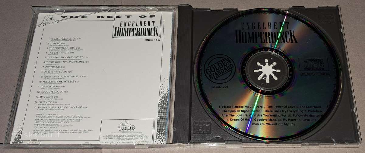 Engelbert Humperdinck – The Best Of (Audio CD) - nuotraukos Nr. 3
