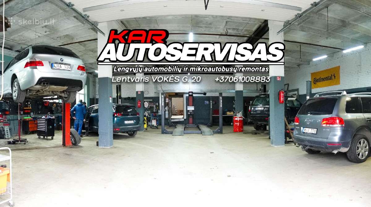 Automobilių remonto paslaugos