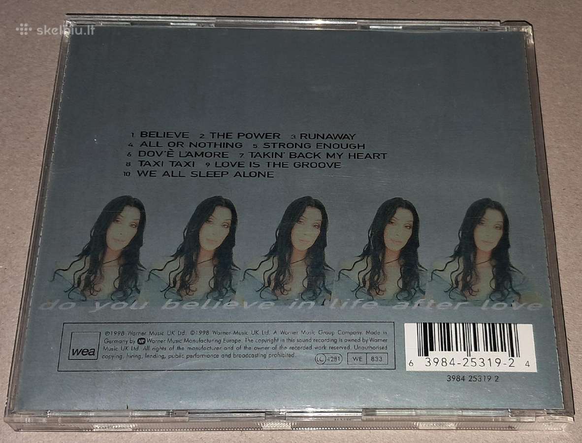 Cher – Believe (Audio CD) - nuotraukos Nr. 2