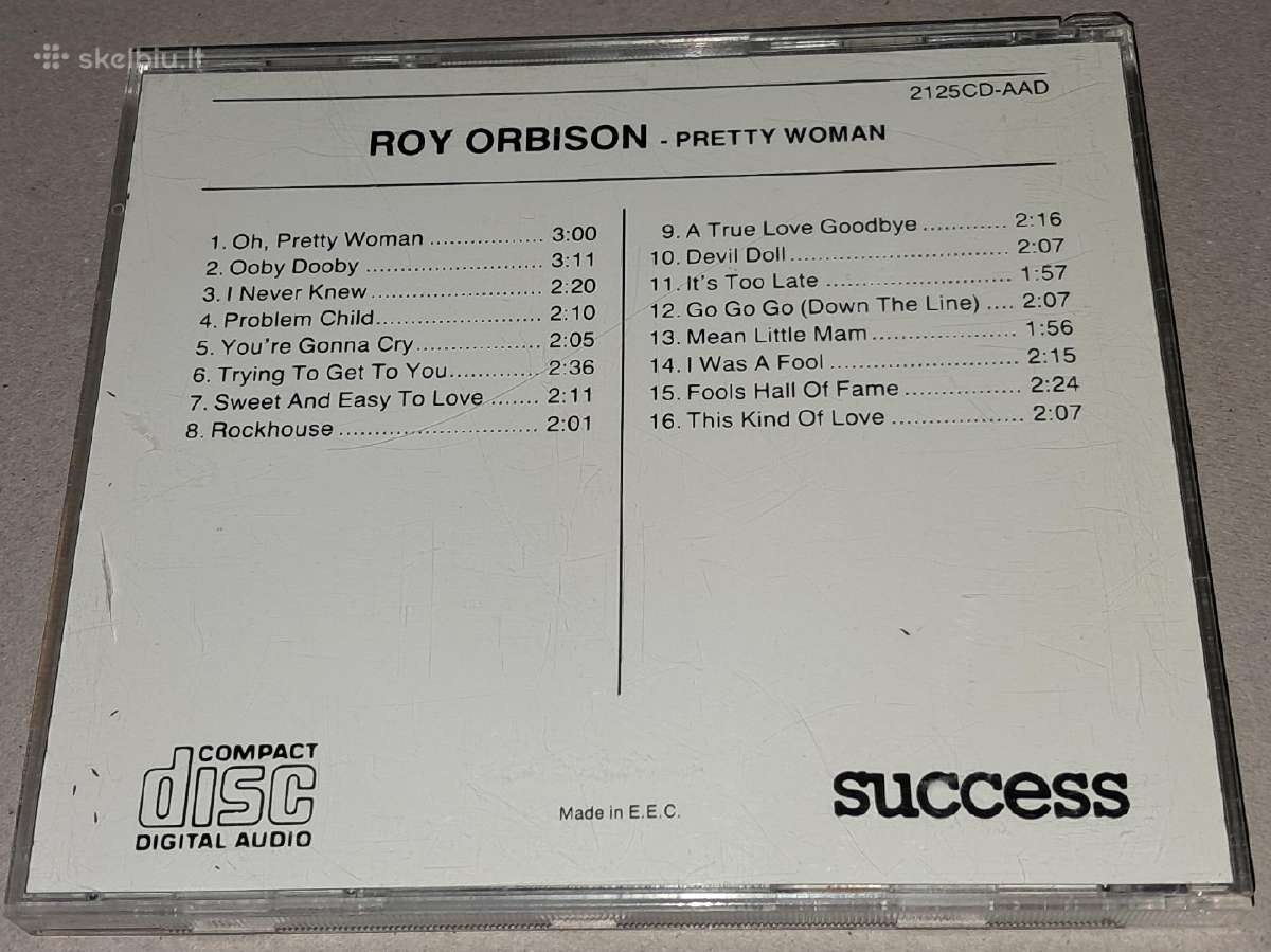 Roy Orbison – Pretty Woman (Audio CD) - nuotraukos Nr. 2