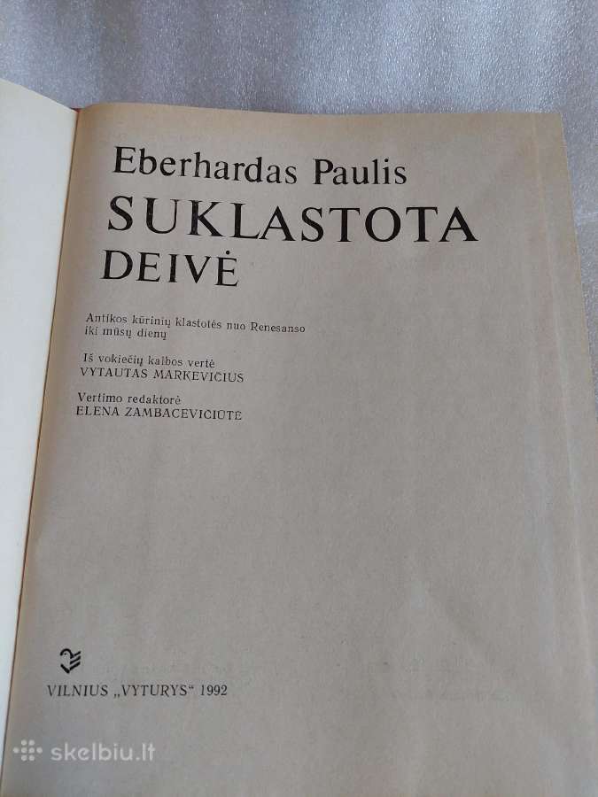 Suklastota deivė - nuotraukos Nr. 2