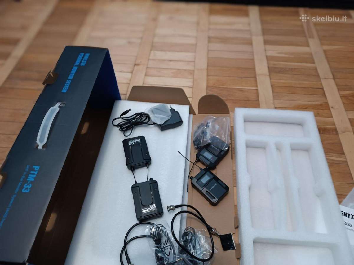 Uhf Mono 4 channels Wireless In-ear Monitor System - nuotraukos Nr. 5