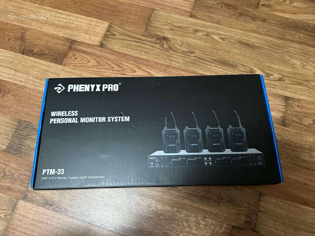Uhf Mono 4 channels Wireless In-ear Monitor System - nuotraukos Nr. 4
