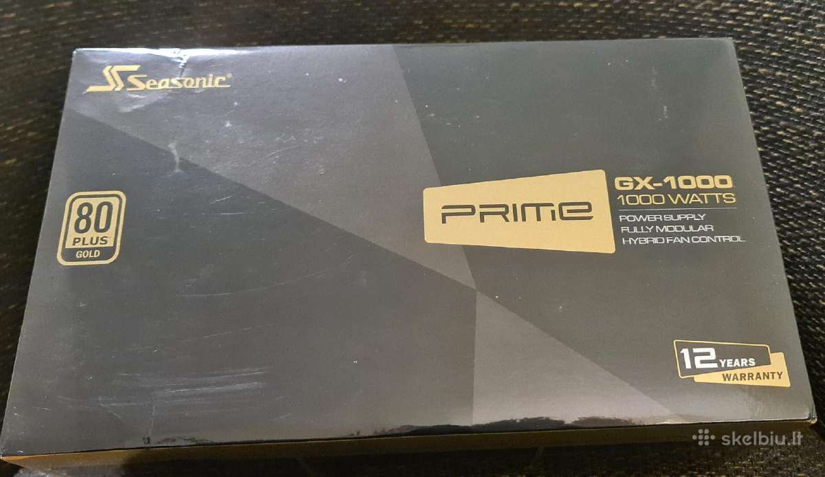 Maitinimo blokas Seasonic Prime GX Series Psu 1000 - nuotraukos Nr. 2