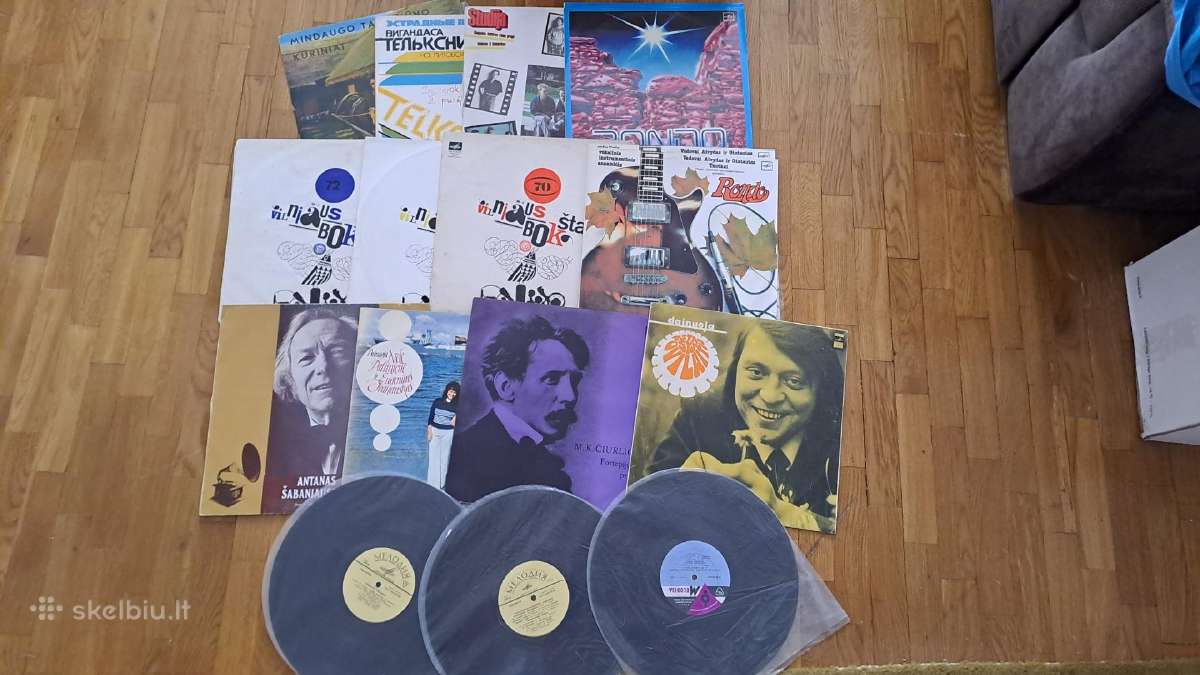 Lietuviškos vinilines ploksteles - nuotraukos Nr. 6