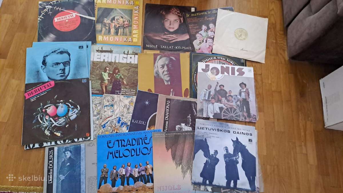 Lietuviškos vinilines ploksteles - nuotraukos Nr. 2