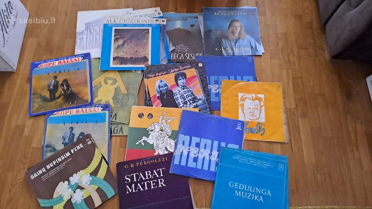 Lietuviškos vinilines ploksteles - nuotraukos Nr. 3