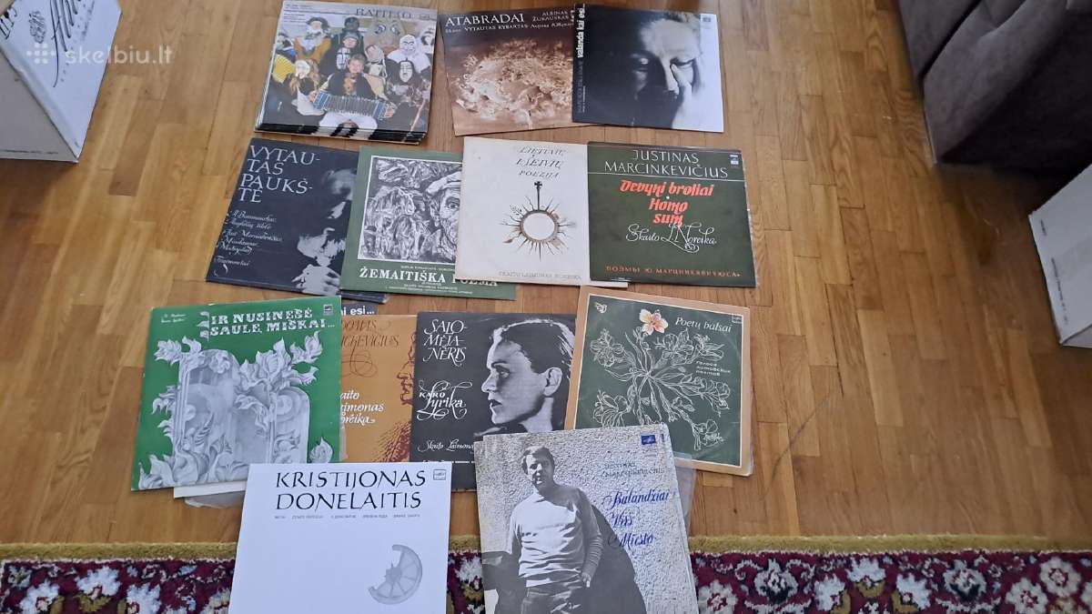 Lietuviškos vinilines ploksteles - nuotraukos Nr. 4