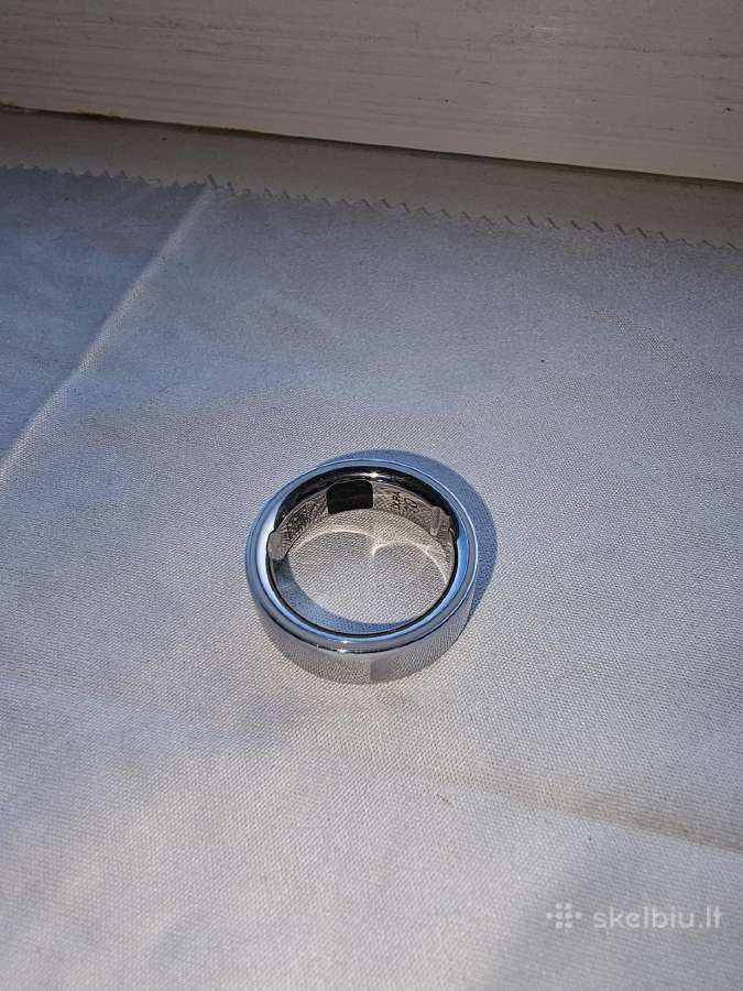 Oura ring gen4 size 10 sidabrinis išmanusis žiedas