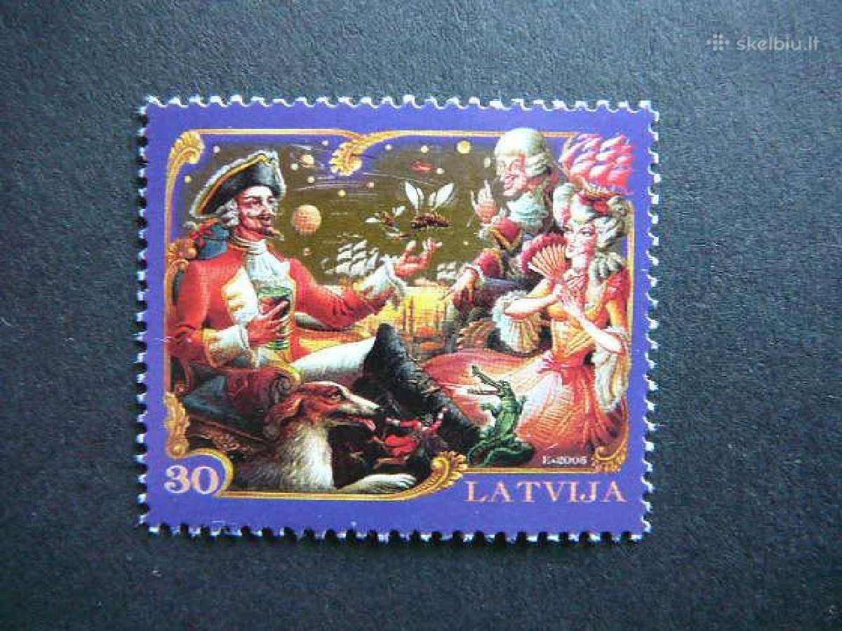 Baronas Miunhauzenas Latvija 2005 Mnh lv634