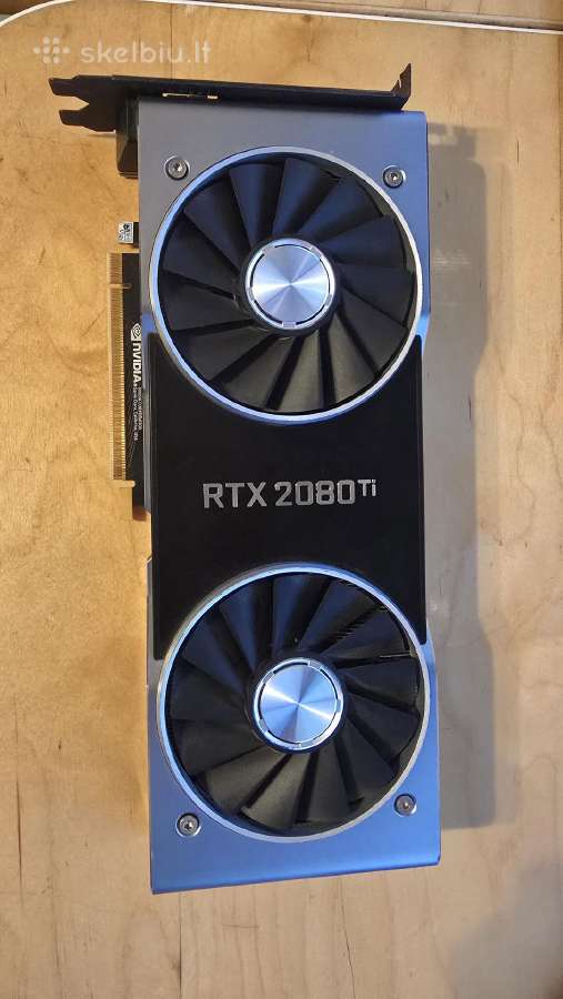Gigabyte Rtx 2080 Ti Turbo 11gb bei 22gb Fe - nuotraukos Nr. 25