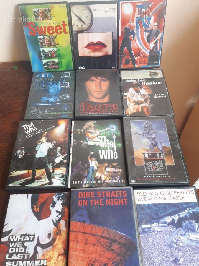 Muzikiniai Dvd diskai