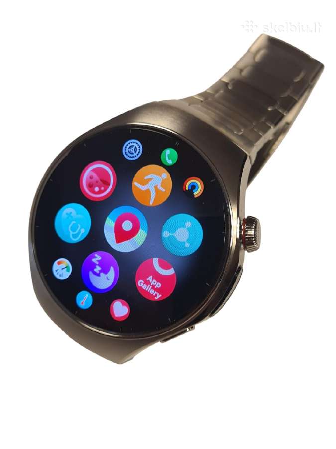 Huawei Watch 5 Titanium (46mm) (esim) +6 mėn. gara - nuotraukos Nr. 6
