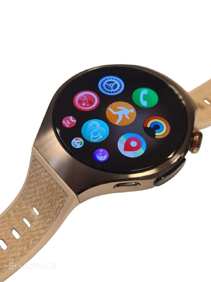 Huawei Watch 5 Beige (42mm) (esim) + 6 mėn. garant - nuotraukos Nr. 6