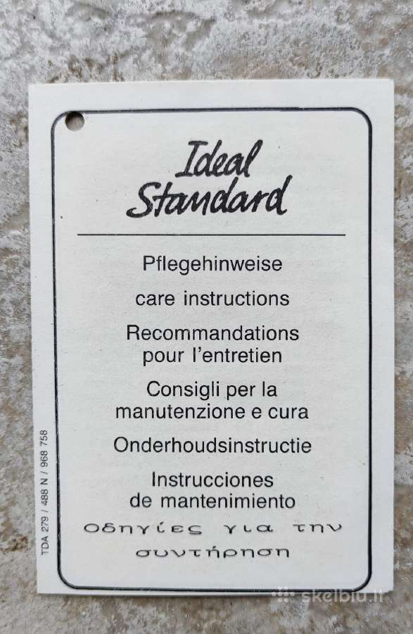 Ideal Standart kriauklės čiaupai - nuotraukos Nr. 10