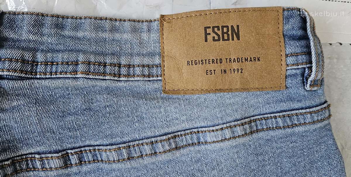 Šortai džinsiniai Fsbn Dydis 33-34 - nuotraukos Nr. 3