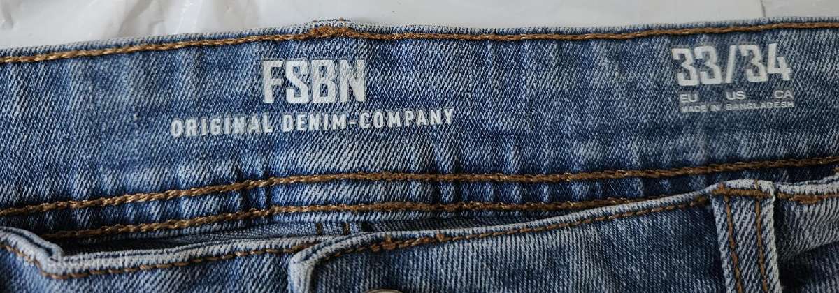 Šortai džinsiniai Fsbn Dydis 33-34 - nuotraukos Nr. 4