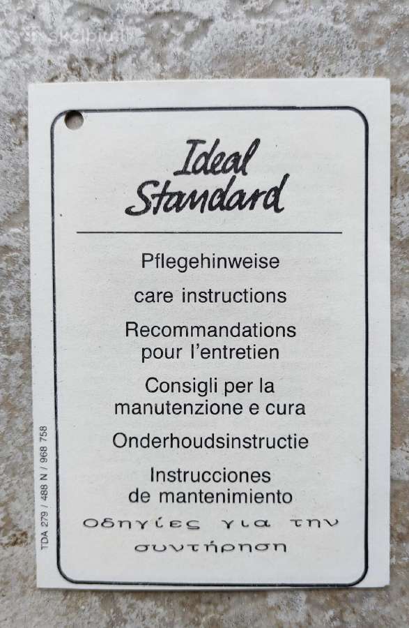 Ideal Standart kriauklės čiaupai - nuotraukos Nr. 11