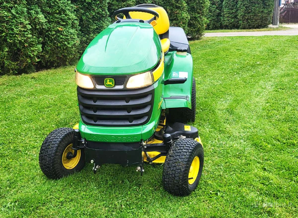 Sodo Traktoriukas John Deere X300r - nuotraukos Nr. 2