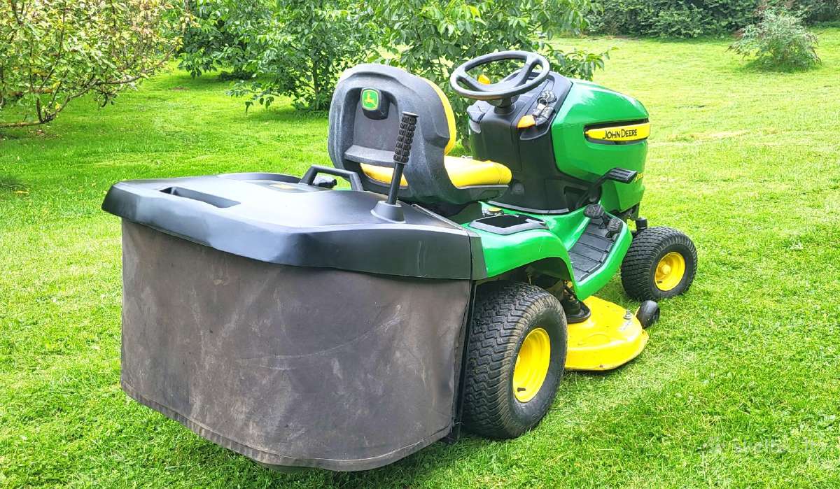 Sodo Traktoriukas John Deere X300r - nuotraukos Nr. 5