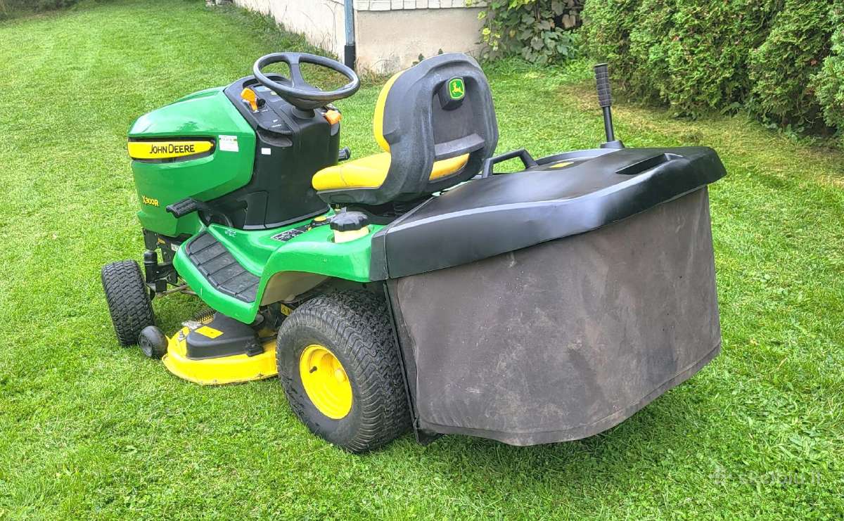 Sodo Traktoriukas John Deere X300r - nuotraukos Nr. 7