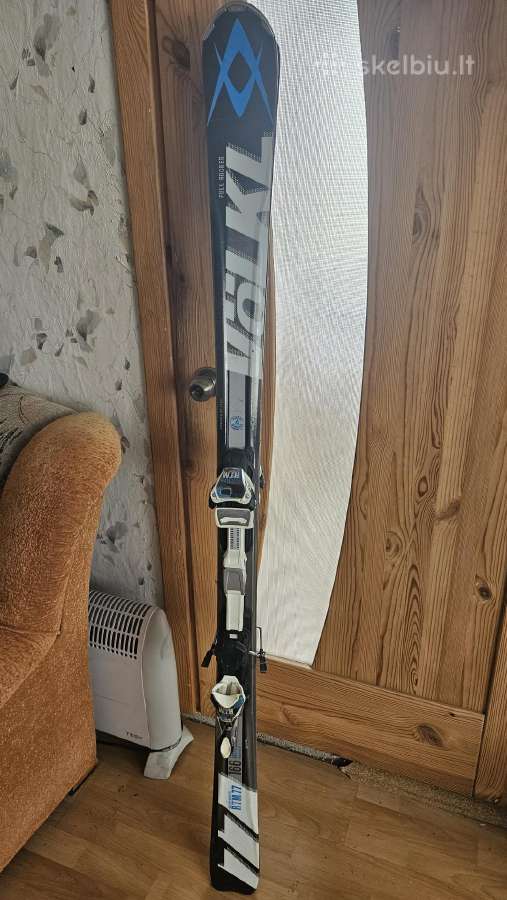 Kalnų slidės Volkl 166 cm.