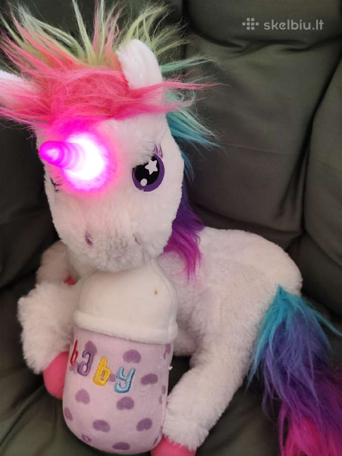 Ponis interaktyvus šviečia žvengia skleidžia įvair - nuotraukos Nr. 4