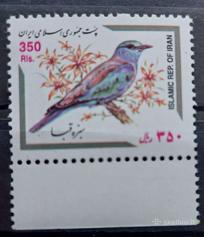 Iranas 2001 paukščiai, švarus Michel 2852