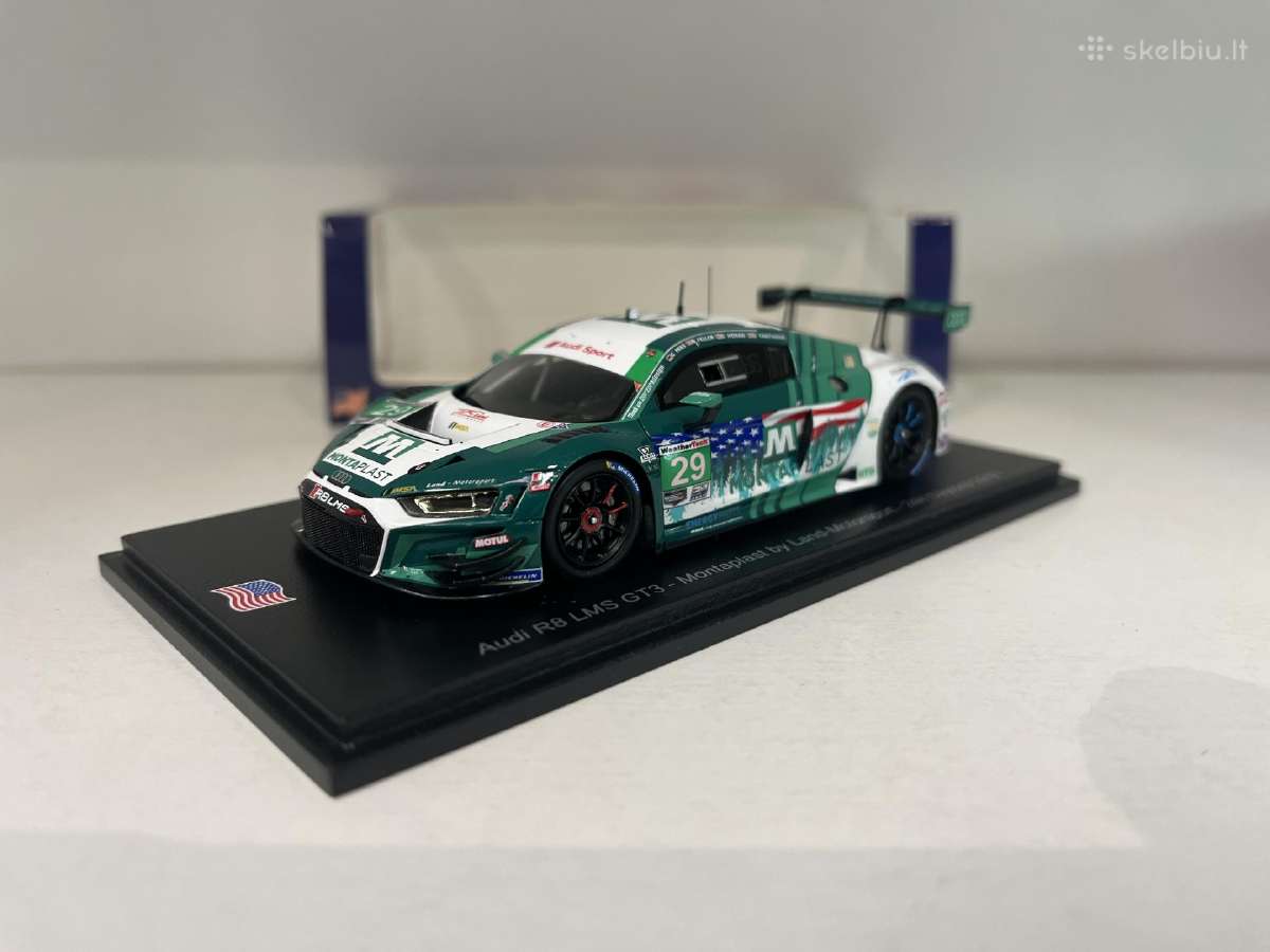 Kolekciniai modeliukai-audi R8 Lms Gt3