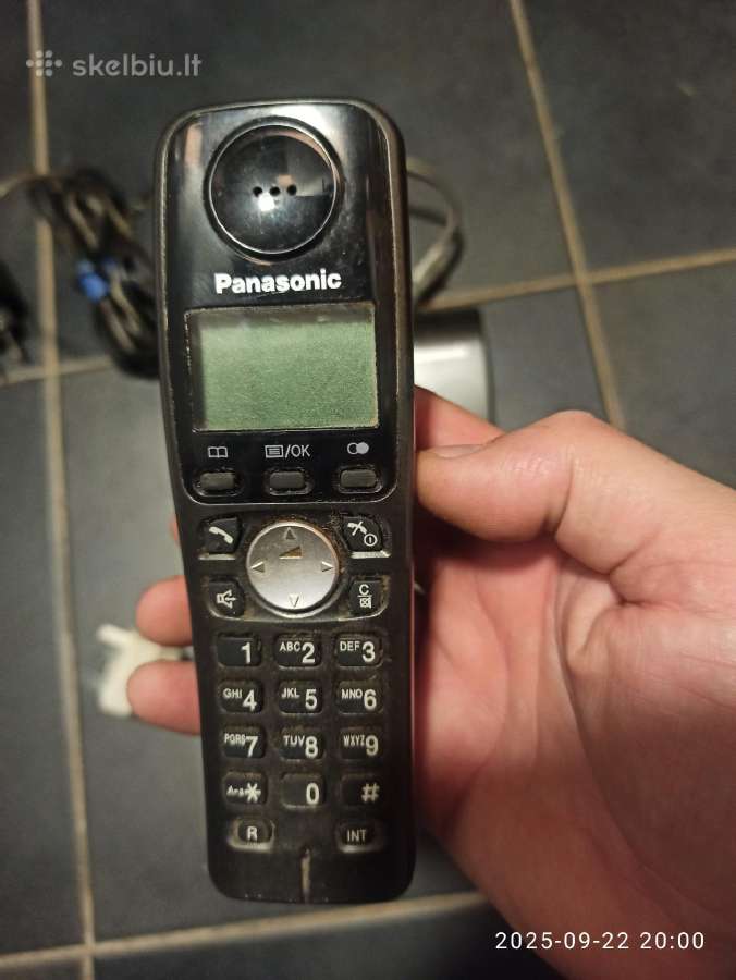 Telefonas Panasonic Kx-tg7200fx - nuotraukos Nr. 2