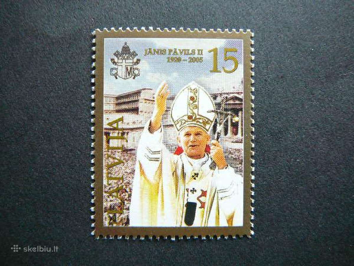 Popiezius Latvija 2005 Mnh lv641