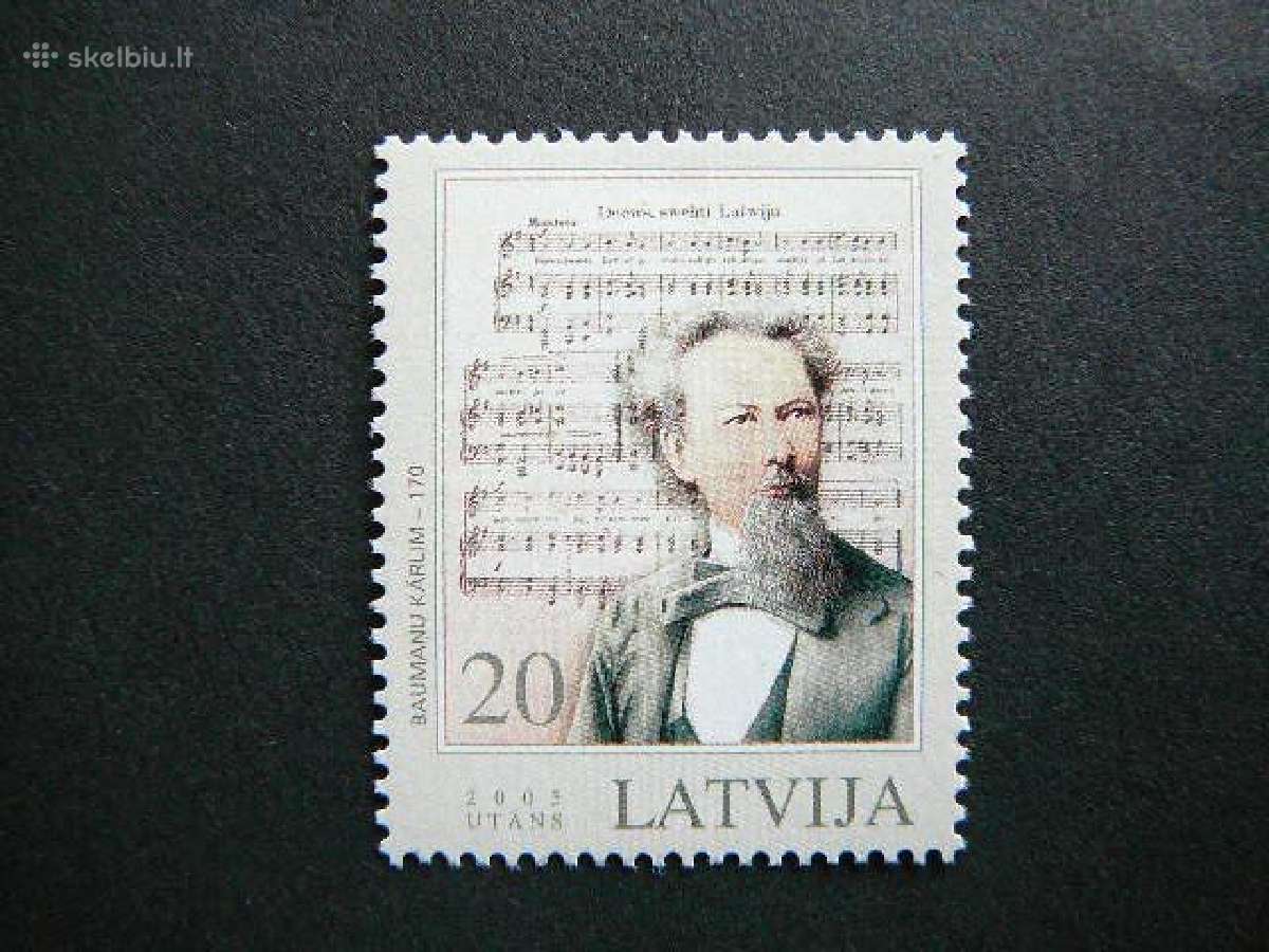 Muzika Latvija 2005 Mnh lv637