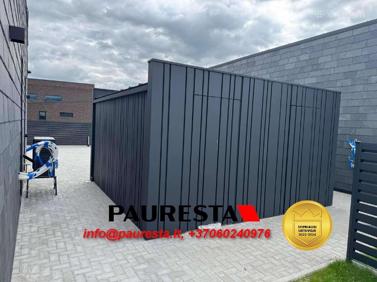 Modernios fasado lamelės– išskirtinis namo stilius