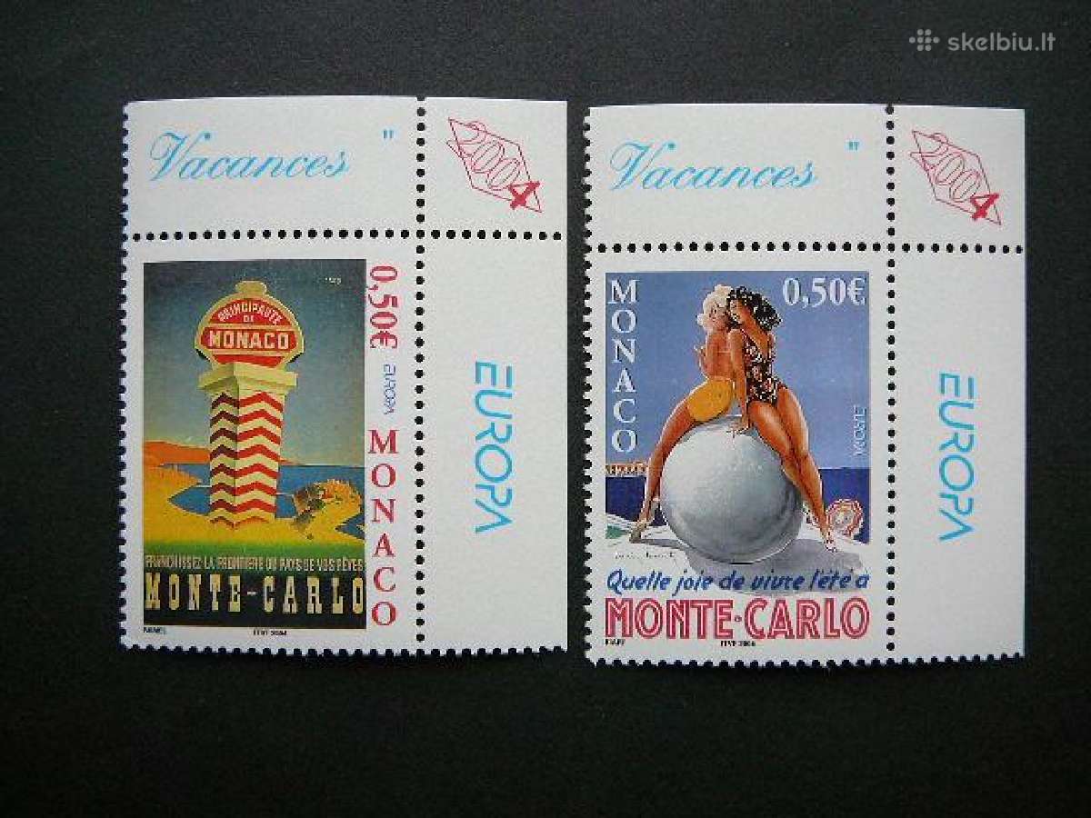 Europa Monakas 2004 Mnh mn2693