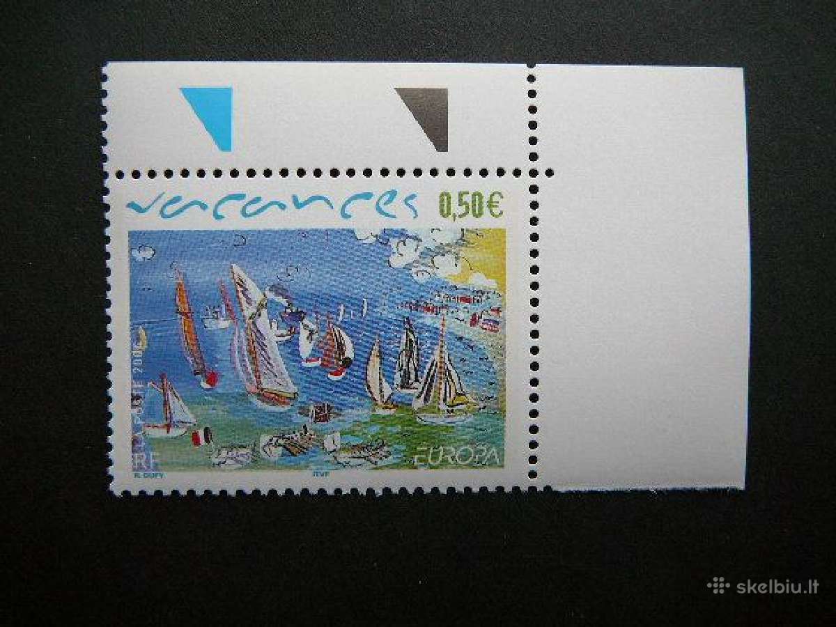 Europa Burlaiviai Prancuzija 2004 Mnh pr3812
