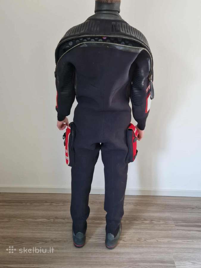 Neoprene northern diving drysuit for scuba diving - nuotraukos Nr. 2